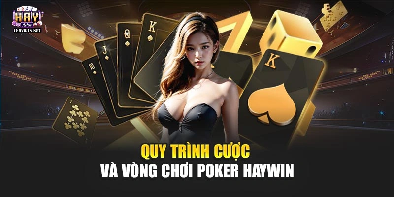 Quy trình cược và vòng chơi Poker Haywin